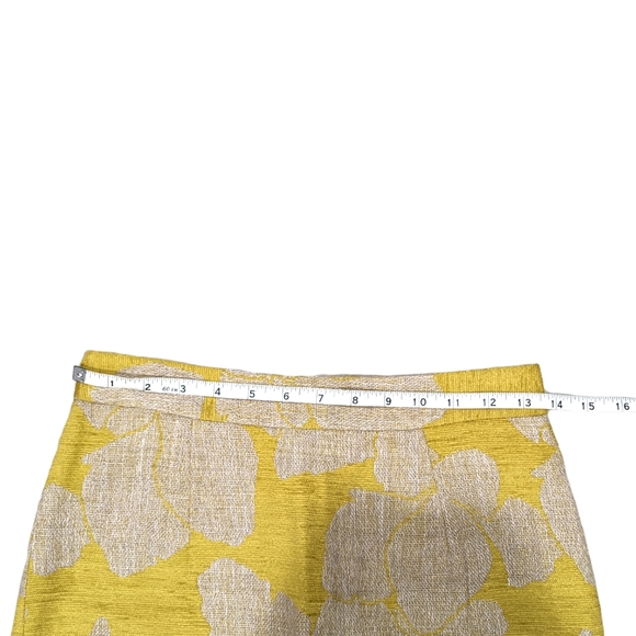 ZARA yellow burlap skirt - Picture 8 of 8